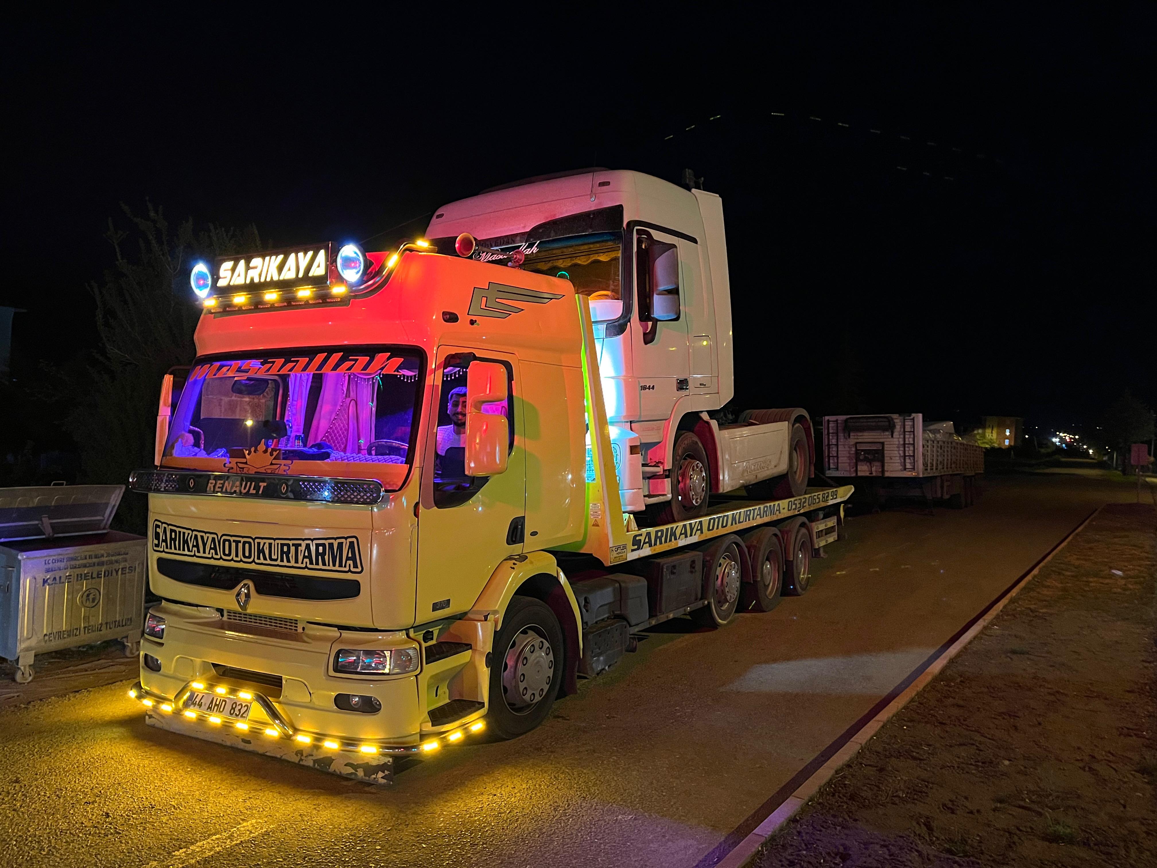 7/24 çekici hizmeti